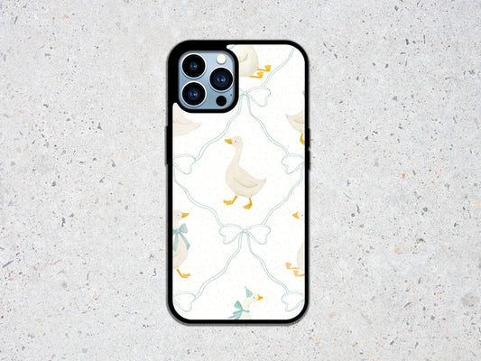 Blue Bow Goose Regular Case